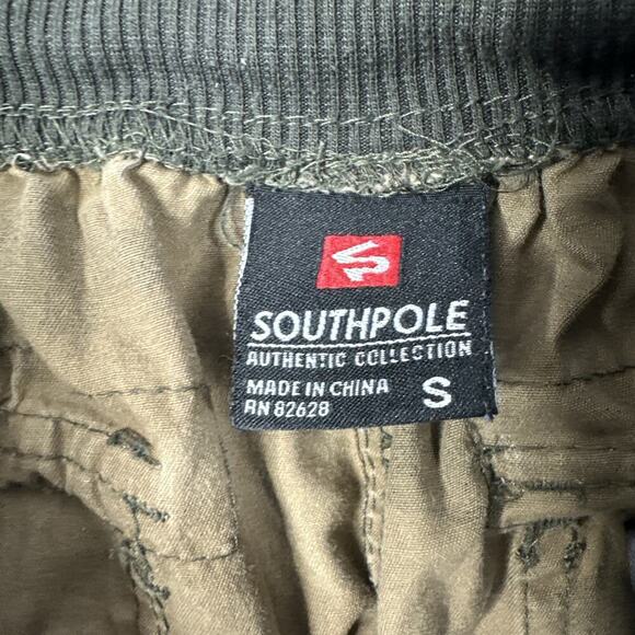 SouthPole Cargo Shorts Mens Size Small Camo Ripstop Hip Hop Streetwear Y2K - Picture 2 of 7